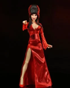 Elvira, Mistress of the Dark Figura Clothed Red, Fright, and Boo 20 cm