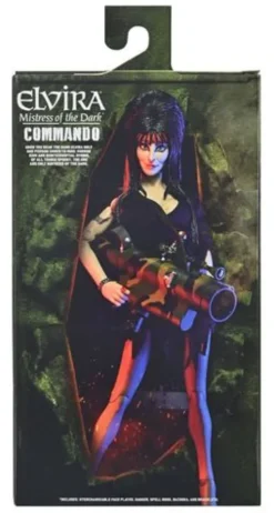 Elvira, reina de las tinieblas Figura Clothed Commando Elvira 20 cm