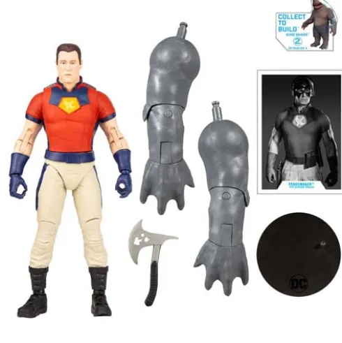 Escuadrón Suicida Figura Build A Peacemaker (Unmasked) 18 cm DC Comics McFarlane Toys