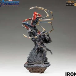Estatua BDS Art Scale 1/10 Iron Spider vs Outrider 36 cm Vengadores Endgame