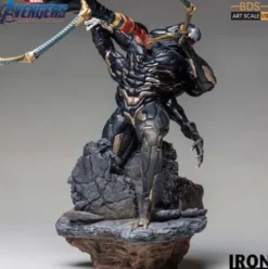 Estatua BDS Art Scale 1/10 Iron Spider vs Outrider 36 cm Vengadores Endgame