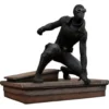 Estatua Spiderman Traje Negro Spiderman Marvel 18cm