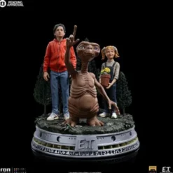 E.T., el Extraterrestre Estatua 1/10 Deluxe Art Scale E.T., Elliot and Gertie 19 cm