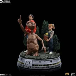 E.T., el Extraterrestre Estatua 1/10 Deluxe Art Scale E.T., Elliot and Gertie 19 cm