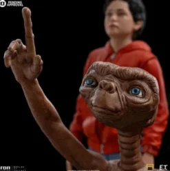 E.T., el Extraterrestre Estatua 1/10 Deluxe Art Scale E.T., Elliot and Gertie 19 cm