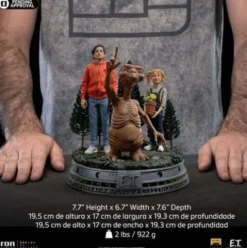 E.T., el Extraterrestre Estatua 1/10 Deluxe Art Scale E.T., Elliot and Gertie 19 cm