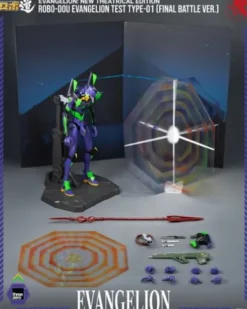 Evangelion: New Theatrical Edition Figura Robo-Dou Evangelion Test Type – 01 Final Battle Version 25 cm