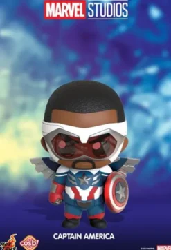 Falcon y el Soldado de Invierno Minifigura Cosbi Captain America 8 cm