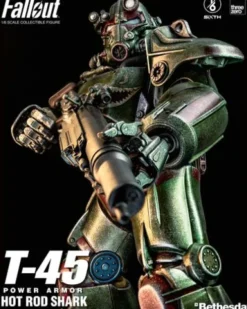 Fallout Figura FigZero 1/6 T-45 Hot Rod Shark Power Armor 37 cm