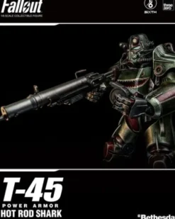 Fallout Figura FigZero 1/6 T-45 Hot Rod Shark Power Armor 37 cm
