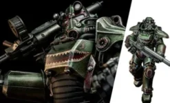 Fallout Figura FigZero 1/6 T-45 Hot Rod Shark Power Armor 37 cm