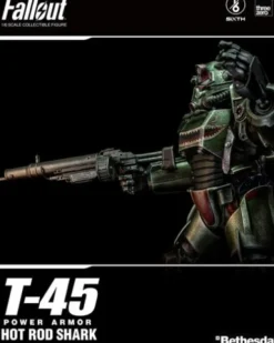 Fallout Figura FigZero 1/6 T-45 Hot Rod Shark Power Armor 37 cm