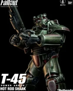 Fallout Figura FigZero 1/6 T-45 Hot Rod Shark Power Armor 37 cm