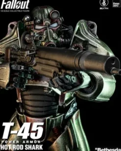 Fallout Figura FigZero 1/6 T-45 Hot Rod Shark Power Armor 37 cm