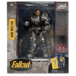 Fallout Figura Movie Maniacs Hank Maclean (Season 2) (Red Platinum Edition) 17 cm