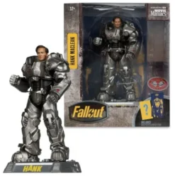 Fallout Figura Movie Maniacs Hank Maclean (Season 2) (Red Platinum Edition) 17 cm