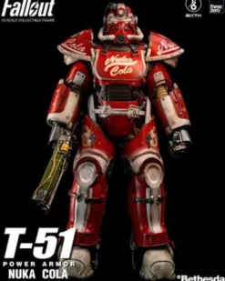 Fallout Figura 1/6 T-51 Nuka Cola Power Armor 37 cm