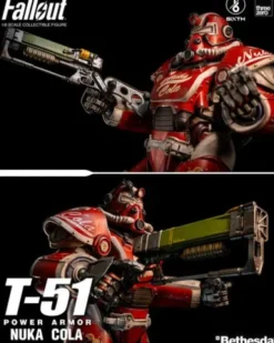 Fallout Figura 1/6 T-51 Nuka Cola Power Armor 37 cm