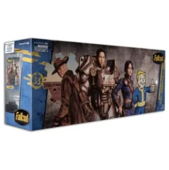 Fallout Pack de 4 Figuras Movie Maniacs Lucy, Maximus, The Ghoul & Vault Boy 15 cm