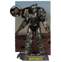 Fallout Pack de 4 Figuras Movie Maniacs Lucy, Maximus, The Ghoul & Vault Boy 15 cm