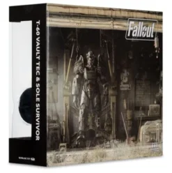 Fallout 4 Pack de 2 Figuras T-60 Vault Tec & Sole Survivor 18 cm