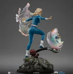 Fantastic Four Estatua 1/10 Art Scale Invisible Woman and Franklin 28 cm