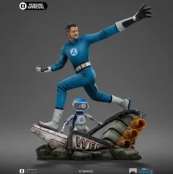 Fantastic Four Estatua 1/10 Art Scale Mr. Fantastic and H.E.R.B.I.E 26 cm