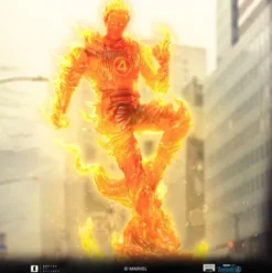 Fantastic Four Estatua 1/10 Art Scale Human Torch 30 cm