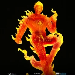 Fantastic Four Estatua 1/10 Art Scale Human Torch 30 cm