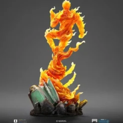 Fantastic Four Estatua 1/10 Art Scale Human Torch 30 cm