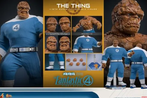 Fantastic Four First Steps Figura Movie Masterpiece 1/6 The Thing