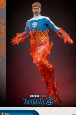 Fantastic Four First Steps Figura Movie Masterpiece 1/6 Human Torch