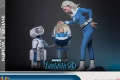 Fantastic Four First Steps Figura Movie Masterpiece 1/6 Invisible Woman and Herbie Deluxe Version