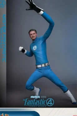 Fantastic Four First Steps Figura Movie Masterpiece 1/6 Mr Fantastic and Herbie Deluxe Version