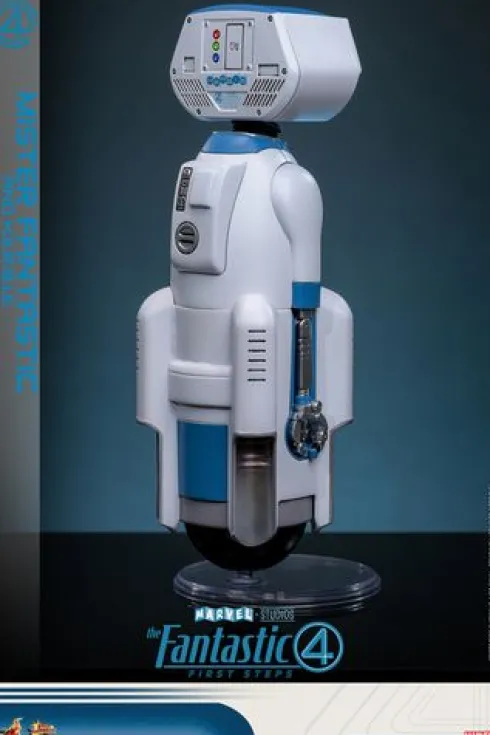 Fantastic Four First Steps Figura Movie Masterpiece 1/6 Mr Fantastic and Herbie Deluxe Version