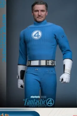 Fantastic Four First Steps Figura Movie Masterpiece 1/6 Mr Fantastic and Herbie Deluxe Version