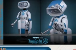 Fantastic Four First Steps Figura Movie Masterpiece 1/6 Mr Fantastic and Herbie Deluxe Version