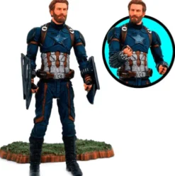 Figura articulada Capitan America Vengadores Avengers Marvel 18cm