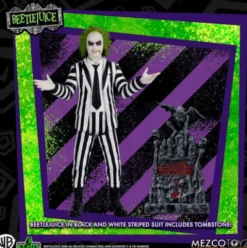 Figura Beetlejuice Striped Suite Beetlejuice 9,5cm