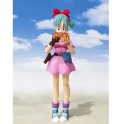 Figura Bulma 14 cm Dragon Ball Z Bandai re run S.H. Figuarts