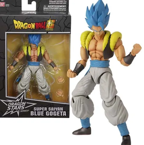 Figura Deluxe Super Saiyan Blue Gogeta Dragon Stars Dragon Ball