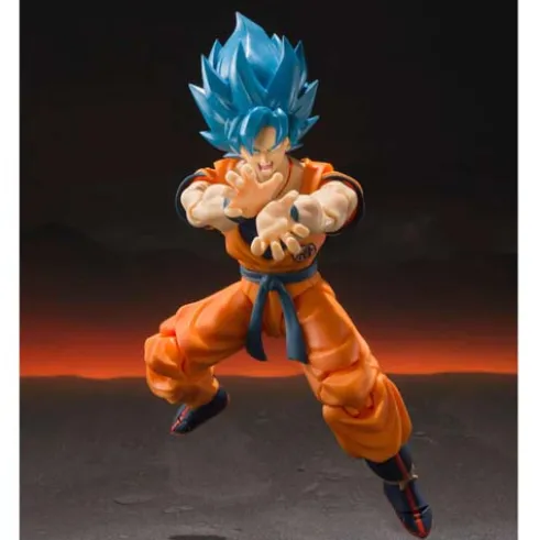 Figura Goku Super Saiyan God SH Figuarts Dragon Ball Super 14 cm