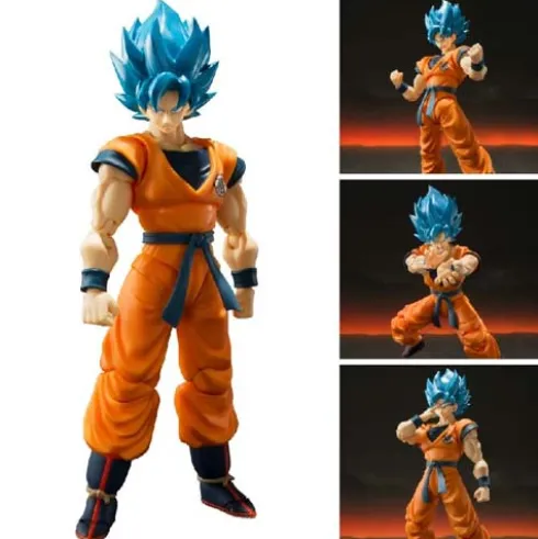 Figura Goku Super Saiyan God SH Figuarts Dragon Ball Super 14 cm