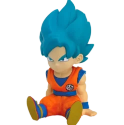 Figura hucha Son Goku Super Saiyan Blue Dragon Ball Super 15cm