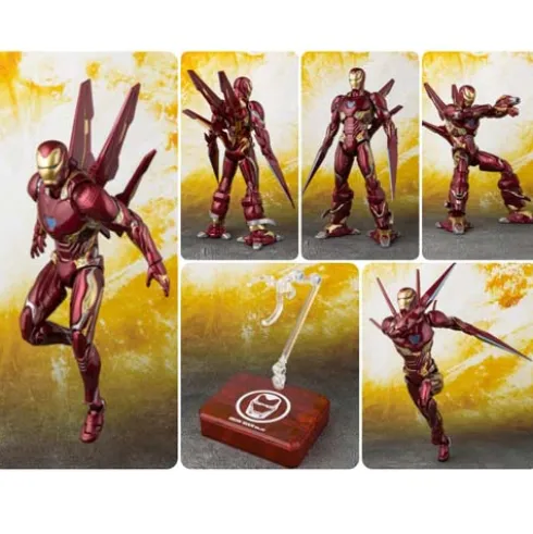 Figura Iron Man Mk-50 Nano Weapon S. H. Figuarts Avengers Infinity War