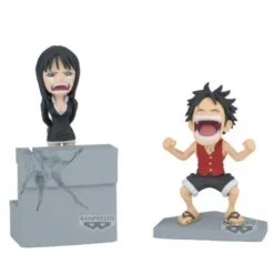 Figura Luffy & Nico Robin World Collectable One Piece 10cm
