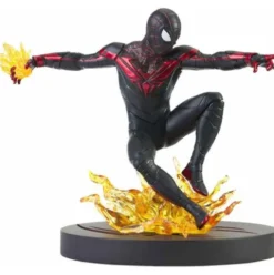 Figura Miles Morales Spiderman PS5 Marvel Gallery Comic 18cm