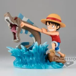 Figura Monkey D Luffy vs Local Sea Monster Log Stories One Piece 7cm