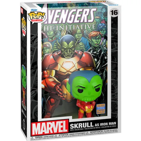 Figura POP Album Marvel Los Vengadores Avengers Skrull as Iron Man Exclusive