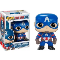 Figura POP Marvel Civil War Capitan America